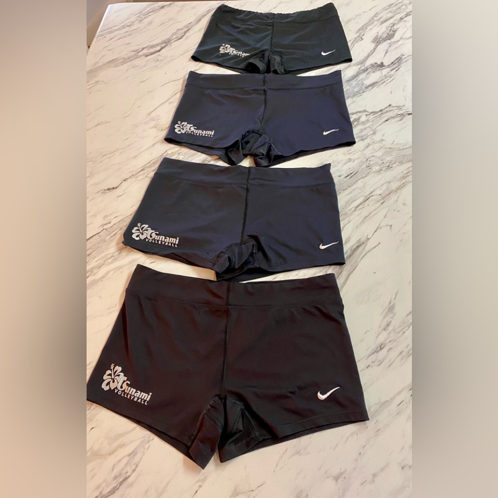 Nike DriFit Volleyball spandex shorts bundle.